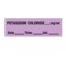 Nevs Tape, Potassium Chloride 1/2" x 500" Violet w/Black SANT-41 - alternate 1